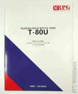 1/35 T-80U Main Battle Tank - RPG-MODEL