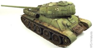 1/35 T-34-85 with Soviet Tank Riders - malowanie