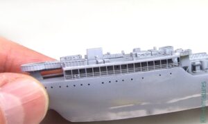 1/700 USS Maumee - budowa S1E2