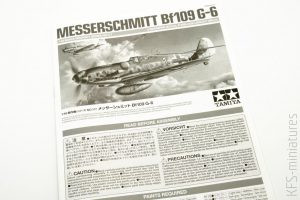 1/48 Bf 109G-6 Tamiya vs Eduard cz.1