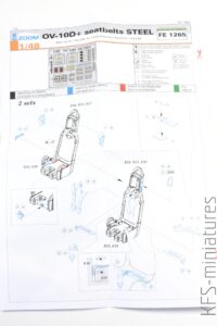 1/48 OV-10D+ Bronco - Dodatki do modelu ICM - Eduard