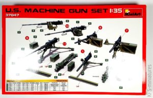 1/35 US MACHINE GUN SET - MiniArt