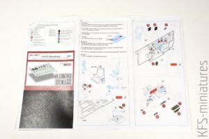 1/48 P-47D Razorback - Dodatki do modelu Tamiya - Eduard