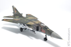 1/72 MiG-23MLA "Flogger-G" - Budowa część 2