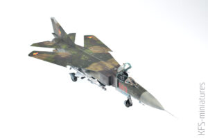 1/72 MiG-23MLA "Flogger-G" - Budowa część 2