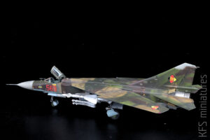 1/72 MiG-23MLA "Flogger-G" - Budowa część 2