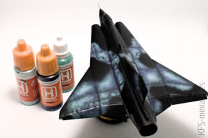 1/72 SAAB Draken 35FS - Budowa