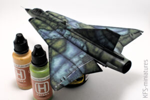 1/72 SAAB Draken 35FS - Budowa