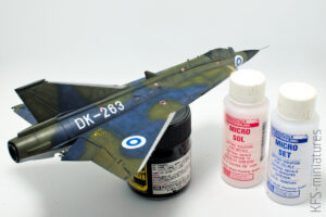 1/72 SAAB Draken 35FS - Budowa