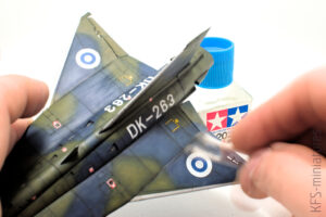 1/72 SAAB Draken 35FS - Budowa