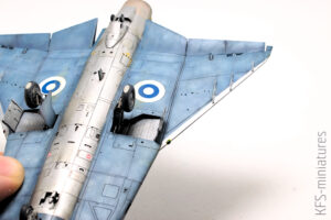 1/72 SAAB Draken 35FS - Budowa