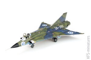 1/72 SAAB Draken 35FS - Budowa