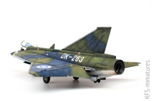 1/72 SAAB Draken 35FS - Budowa