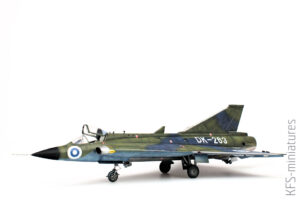 1/72 SAAB Draken 35FS - Budowa