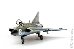 1/72 SAAB Draken 35FS - Budowa