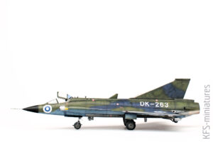 1/72 SAAB Draken 35FS - Budowa