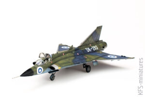 1/72 SAAB Draken 35FS - Budowa