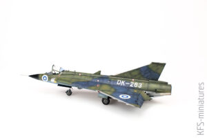 1/72 SAAB Draken 35FS - Budowa