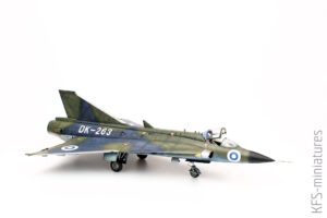 1/72 SAAB Draken 35FS - Budowa