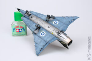 1/72 SAAB Draken 35FS - Budowa