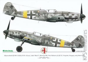 The Last in the line vol.1 - Bf 109 G-10 WNF - EXITO Decals