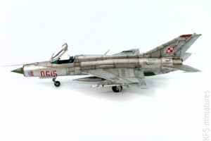 1/72 MiG-21PF - Budowa