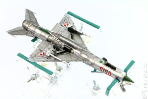 1/72 MiG-21PF - Budowa