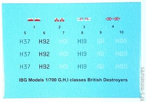 1/700 ORP Garland 1944 G-class destroyer - IBG Models