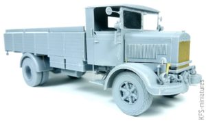 1/35 3Ro Italian Truck – Troop Carrier – IBG Models - Budowa