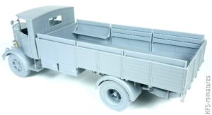 1/35 3Ro Italian Truck – Troop Carrier – IBG Models - Budowa