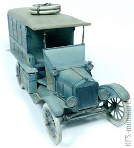 1/35 Model T 1917 Ambulance (early) – Budowa