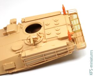 1/35 M1A1 FEP Abrams - Polish Army MBT - Budowa