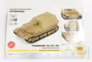 1/72 Ferdinand Sd.Kfz. 184 German Tank Destroyer - Zvezda