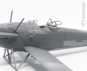 1/72 Potez 25 TOE – Special Hobby - Budowa