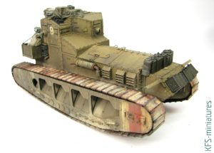 1/35 Mk.A Whippet - Malowanie