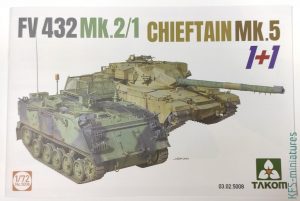 1/72 FV 432 Mk.2/1 Chieftain Mk.5 1+1 - TAKOM