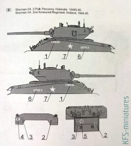 Polskie Shermany - 1 Dywizja Pancerna - Kalkomanie - Toro Model