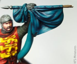 75mm Richard the Lionheart - Malowanie