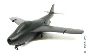 1/48 SAAB J-29F Tunnan - Budowa Cz. 2