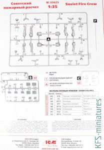 1/35 - Soviet Firemen 1980s - ICM