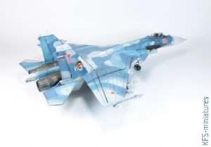 1/48 Su-33 Flanker-D - Minibase - Budowa