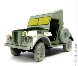 1/35 IDF GAZ-69 2P26 - Budowa