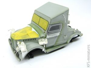 1/35 IDF GAZ-69 2P26 – Malowanie