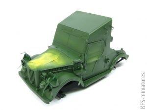 1/35 IDF GAZ-69 2P26 – Malowanie