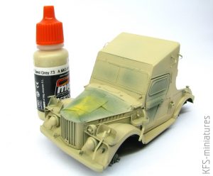 1/35 IDF GAZ-69 2P26 – Malowanie