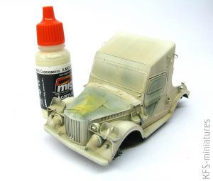 1/35 IDF GAZ-69 2P26 – Malowanie