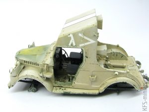 1/35 IDF GAZ-69 2P26 – Malowanie