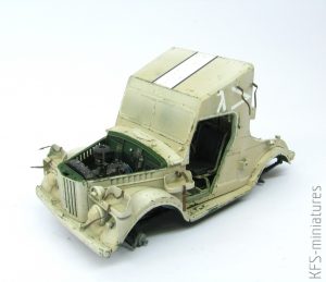 1/35 IDF GAZ-69 2P26 – Malowanie