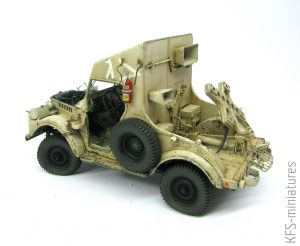 1/35 IDF GAZ-69 2P26 – Malowanie