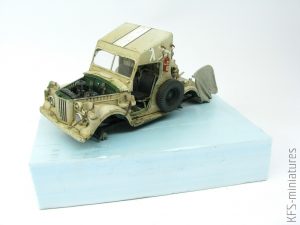 1/35 IDF GAZ-69 2P26 – Malowanie